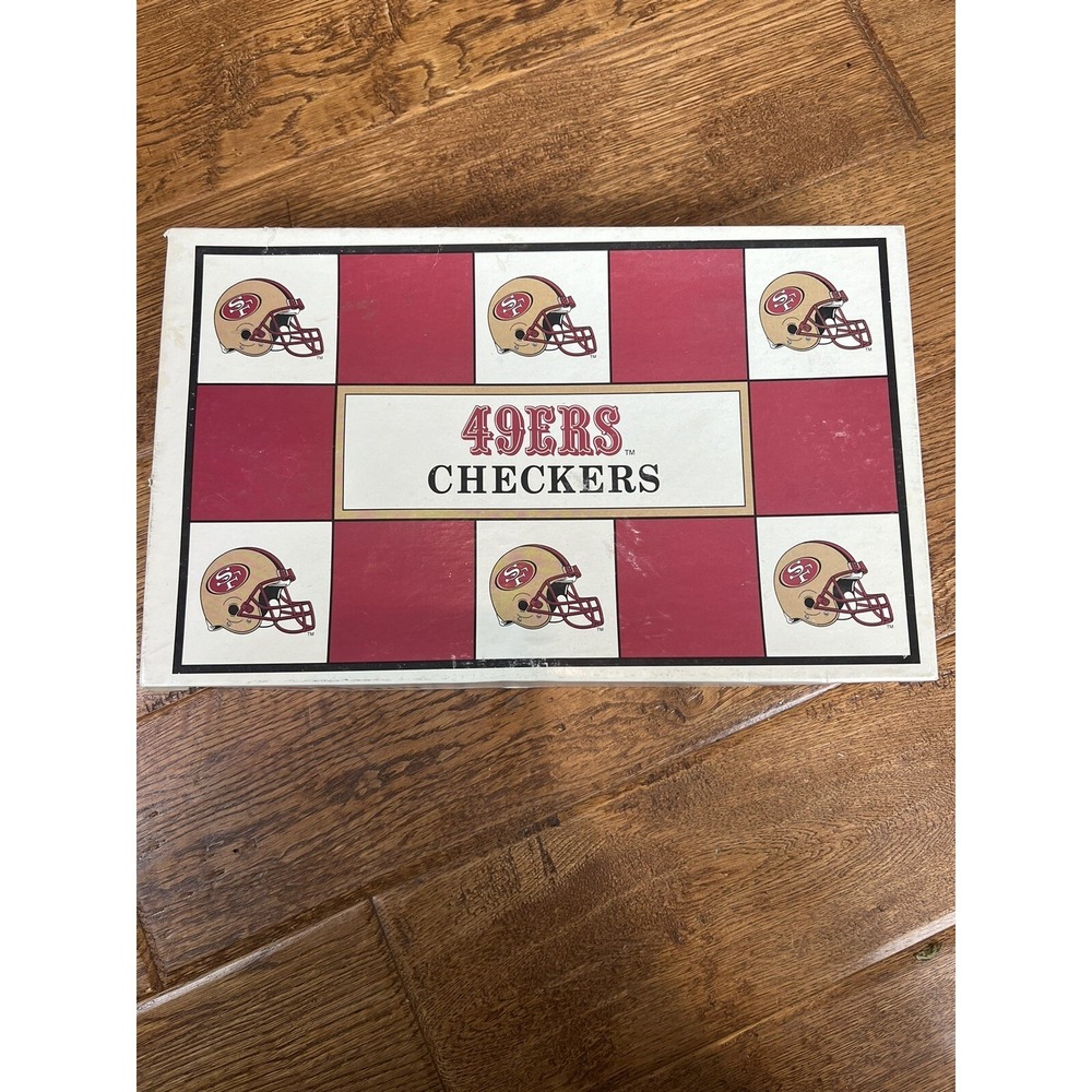 1993 BIG LEAGUE PROMOTIONS NFL‎ 49ERS VS COWBOYS CHECKERS OFFICIAL LICENSED NIB